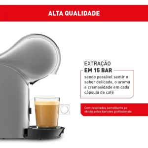 Nescafé Dolce Gusto Arno Genio S Touch Cinza Dgs4 Cor Prata - Imagem 6
