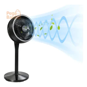 Ventilador circulador de ar, três velocidades ajustáveis, baixo ruído, 60Hz, três ajustes de altura - Imagem 1