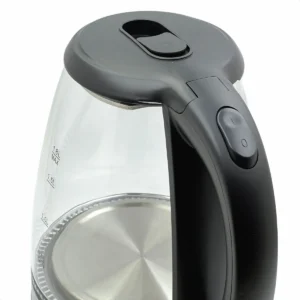 Chaleira Elétrica Vidro Inox Bule Jarro 220v Garrafa 1500w - Imagem 8