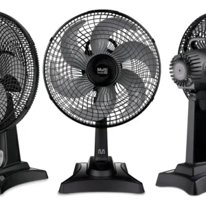 Ventilador De Mesa 30 Cm Preto Multi Turbo Vl302 Frequência 60 Hz Pás Plástico 6 Pás - Imagem 8