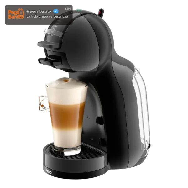 Cafeteira Nescafé Dolce Gusto Arno Mini Me Preta