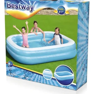 Piscina Infantil Retangular Inflável 778l - Bestway - Imagem 3