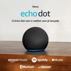 Echo Dot 5a Geração Alto-falante Preto Amazon Bivolt Preto - Imagem 6