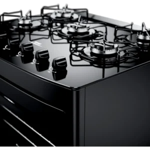 Fogão Consul 5 Bocas Preto Com Mesa De Vidro - Cfs5vbe Preto - Imagem 4