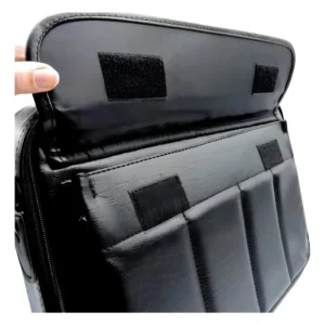 Bolsa Pasta Notebook Laptop Até 15,6 Couro Maleta Executiva Cor Preto - Imagem 6