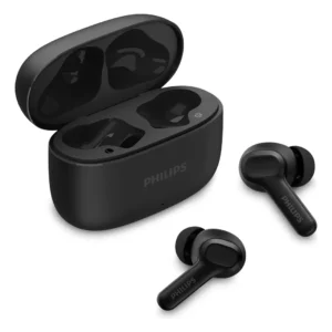 Fone de ouvido Tws Philips Tat1109bk/00 preto Ipx4 - Imagem 1