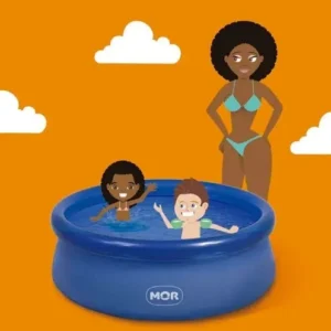 Piscina Inflavel Infantil Criança Diversão 1000 Litros - Mor - Imagem 4