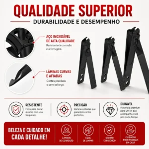 24 Peças Cortador De Unha Conjunto De Manicura E Pedicura - Imagem 4