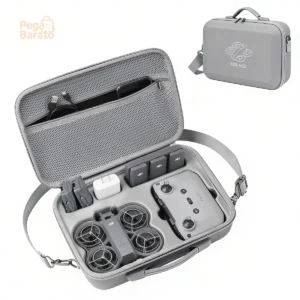 Para Dji Case Drone Neo 2 E Acessórios Impermeável Conveniente Pequeno Armazenamento Transversal E Portátil Cinza-escuro - Imagem 1