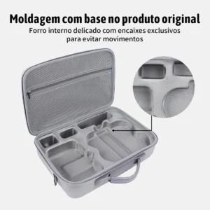 Para Dji Case Drone Neo 2 E Acessórios Impermeável Conveniente Pequeno Armazenamento Transversal E Portátil Cinza-escuro - Imagem 6