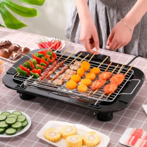 Churrasqueira Elétrica INMA BBQ Prime Com Depósito de Gordura e Termostato Ajustável - Imagem 7