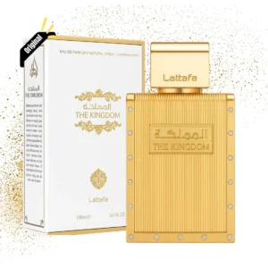 Perfume Árabe The Kingdom Eau De Parfum Lattafa 100ml Para Homens Masculino - Imagem 1