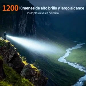 Lanterna tática a laser digital Philips 10w 1200lm multifuncional com tela magnética Luz branca de grande capacidade Luz quente Sfl6256 - Imagem 5