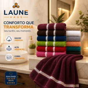 Kit C/ 4 Toalha De Banho Gigante 80 X 1,50 Atacado + Brinde Sortidas Lisa - Imagem 3
