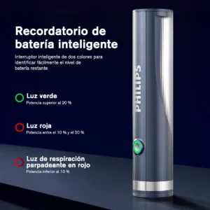 Lanterna Philips Sfl1188 Compacta E Potente Preto Branco - Imagem 6