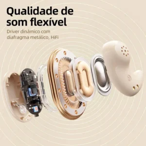 Fone De Ouvido Bluetooth 5.4 Sem Fio De Corrida Exercício - Imagem 5