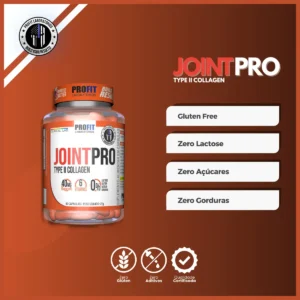 Joint Pro Colágeno Tipo 2 Com Vitamina C - 60caps - Profit Sabor Without flavor - Imagem 5