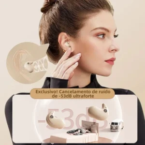 Fone De Ouvido Bluetooth 5.4 Sem Fio De Corrida Exercício - Imagem 4