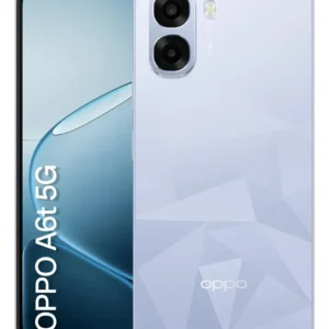 Smartphone Oppo A6t 5g 256gb, 24gb Ram (8gb + 16gb Virtual Ram), Bateria gigante de 6500 mAh, AI Câmera 50MP, Tela 120Hz, NFC, IP64 - Azul Cristal - Imagem 1