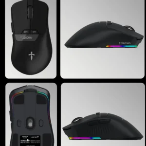 Mouse Gamer Titorion Sem Fio Com Sensor Pixart 3311 e 12000 DPI - Imagem 8