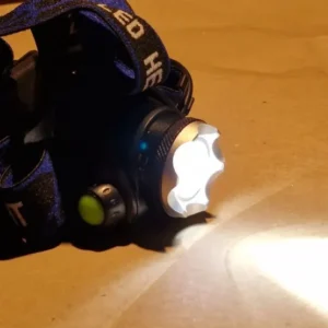 Lanterna de Cabeça Hypercore LED Recarregável com Zoom, para Acampamento, Pesca e Caça - Imagem 4