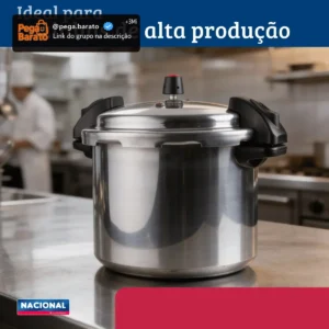 Panela De Pressão Fechamento Externo Profissional 20L Nacional - Imagem 7