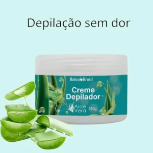 Botica Brasil creme depilatório sem dor 15 minutos corporal 240g - Imagem 5