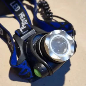 Lanterna de Cabeça Hypercore LED Recarregável com Zoom, para Acampamento, Pesca e Caça - Imagem 5