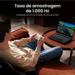 Controle Gamesir G7 Pro Xbox Pc Android Com Dock Hall Rgb Cor Preto - Imagem 7