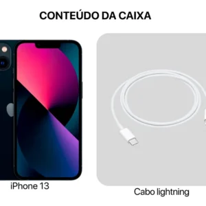 Apple Iphone 13 128gb Preto Lacrado Garantia Apple C/ Nfe - Imagem 7