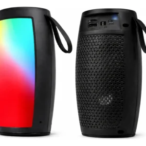 Caixa De Som Portátil Com Led Caixa De Som Bluetooth - Imagem 4