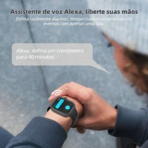 Relógio Smartwatch Bettdow FB041 GPS Alexa 5M/IP68 À Prova D'Água - Imagem 6
