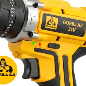 Furadeira Parafusadeira De Impacto 2 Bateria + Jogo 300 Pçs - Imagem 8