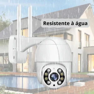 Câmera IP Segurança Wi-Fi Prova D'Água Externa IP Camera 360 PTZ Full HD APP ICSEE - Imagem 8