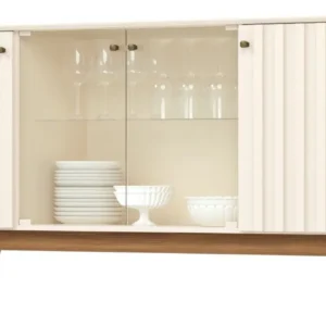 Buffet Tifany 4 Portas Espresso Móveis Off Jc - Imagem 2