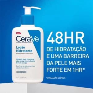 Loção Hidratante Corporal Sem Perfume, com Ceramidas Essenciais e Ácido Hialurônico, Textura Fluida CeraVe 473ml - Imagem 6