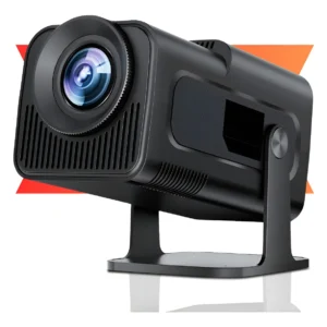 Projeto Hy320 Smart TV Android 11 WiFi6 390 ANSI Lumens Full HD 4K Mini Projeto Portátil Preto com Controle Remoto Bluetoth Cinema Em Casa - Imagem 7