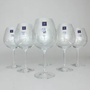Jogo 06 Unidades De Taças Vinho Tinto 650ml Cristal Bohemia - Imagem 8