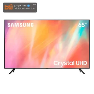 Smart Tv Samsung Led 65 Lh65befh4ggxzd Led Crystal Processor 4k Uhd Tizen 110v/220v - Imagem 1