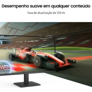Monitor Gamer Samsung Essential S3, 24" FHD, 120 Hz, HDMI, Preto - Imagem 7