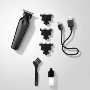 Kit Kemei Máquina de Corte KM-2299 e Acabamento KM-1102 Bivolt - Imagem 3