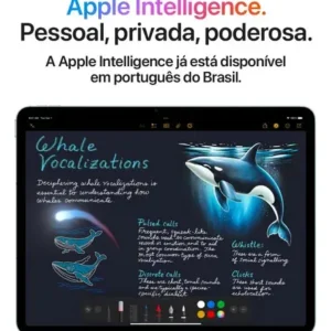 Apple iPad Air 11 chip M3 Wi-fi mais cellular 256 Gb Cinza-espacial MCG04BZ/A - Distribuidor Autorizado - Imagem 3