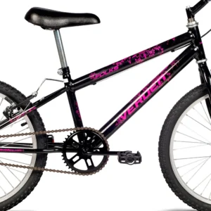 Bicicleta Infantil Folks Aro 20 com Rodas Alumínio cor preto Verden Bikes - Imagem 4