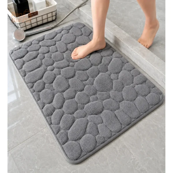 Tapete Banheiro Antiderrapante Macio Absorvente 60x40