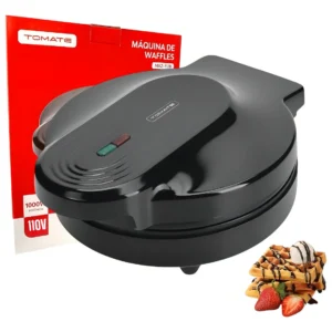 Waffleira Elétrica Tomate para Waffles Rápidos e Fáceis - Imagem 1