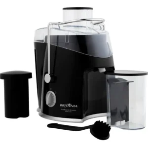 Centrífuga de alimentos elétrica Britânia Juicer 700 preta com acessórios - Imagem 3