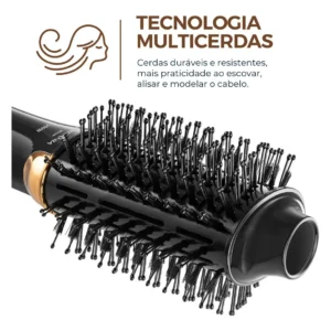 Escova Secadora Britânia Nanocerâmica 1300W Infrared BES24P Bivolt - Imagem 4