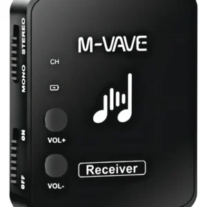 Receptor M-Vave WP-10 Monitor de Palco Preto P2 Passivo 40mW - Imagem 6
