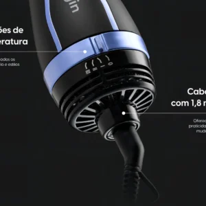 Escova Secadora Alisadora Elgin Agile Glossy Roxo - Imagem 8