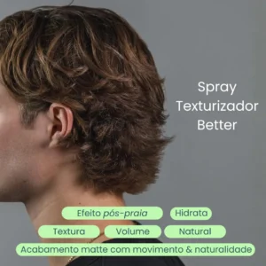 Spray Texturizador Cabelo Masculino Sea Salt Better 200ml - Imagem 5